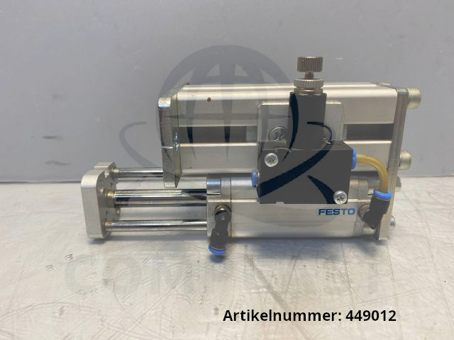 Festo Kompaktzylinder ADVUL-20-50-P-A und Druckregelventil LR-QS-4 / 156865, 153540