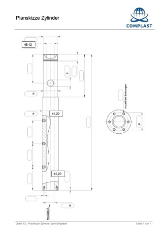 Ferromatik Milacron Plastifiziereinheit IU493, Ø 45 mm