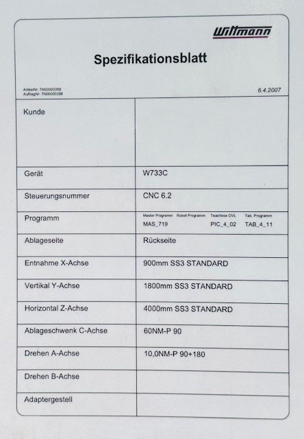 Ferromatik Milacron Maxima MM 800-4880, 2007