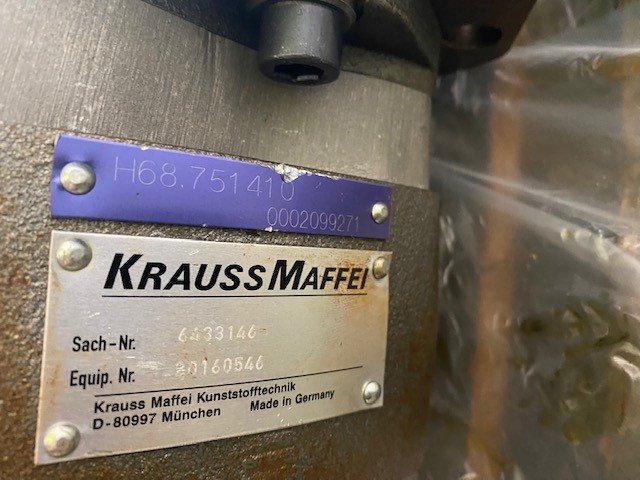 Krauss Maffei Pumpe kpl. AKP100 mit Propventil / 2021380 / R901196506, R901200111