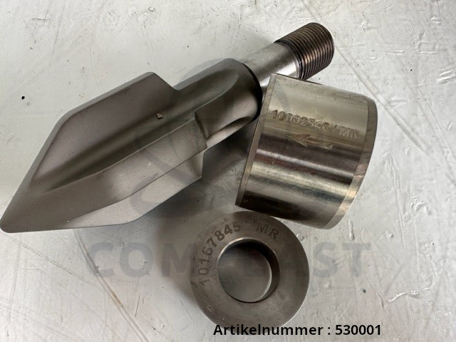 Ferromatik Milacron Schneckenspitze komplett (RSP) Ø 45 mm - neu, originalverpackt / 10167845, 10002544, 10002546
