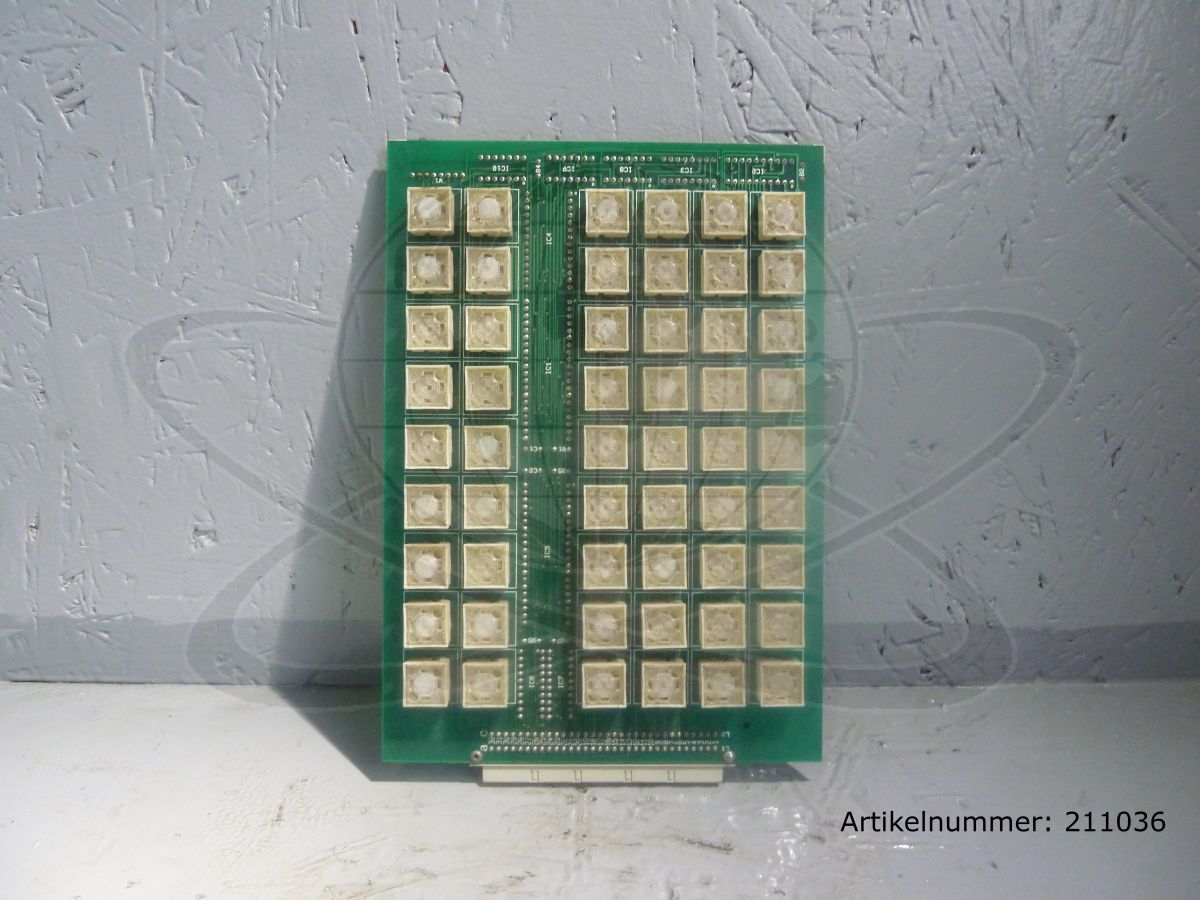 Arburg 2.5231 Tastaturkarte / 92.697
